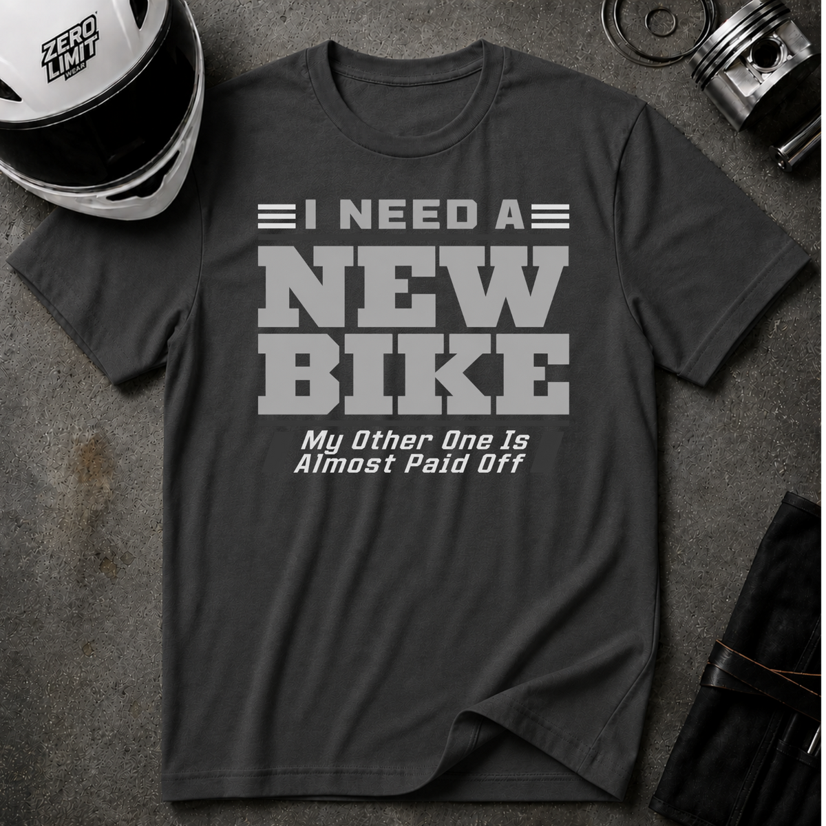 NEED A NEW BIKE T-SHIRT