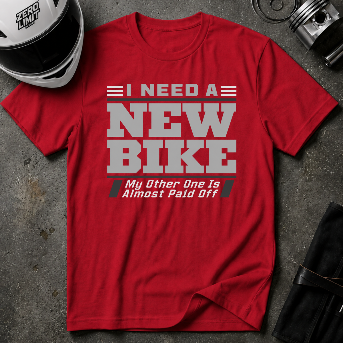 NEED A NEW BIKE T-SHIRT