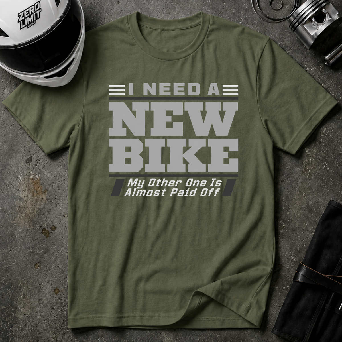 NEED A NEW BIKE T-SHIRT