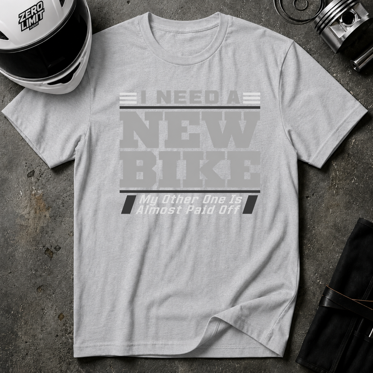 NEED A NEW BIKE T-SHIRT