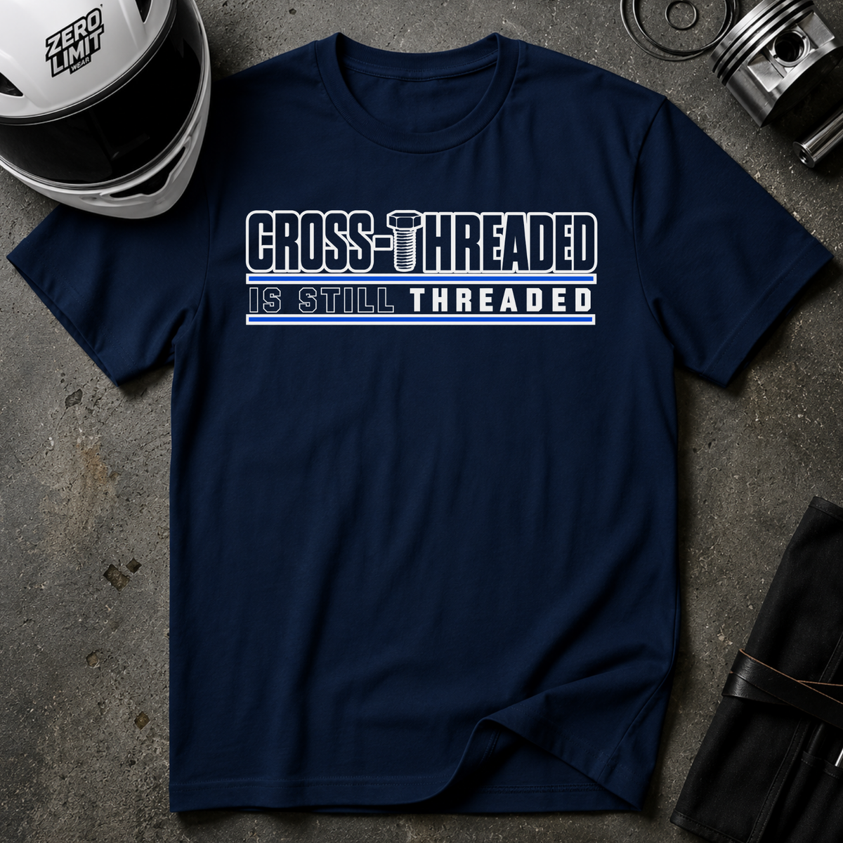 CROSS-THREADED T-SHIRT