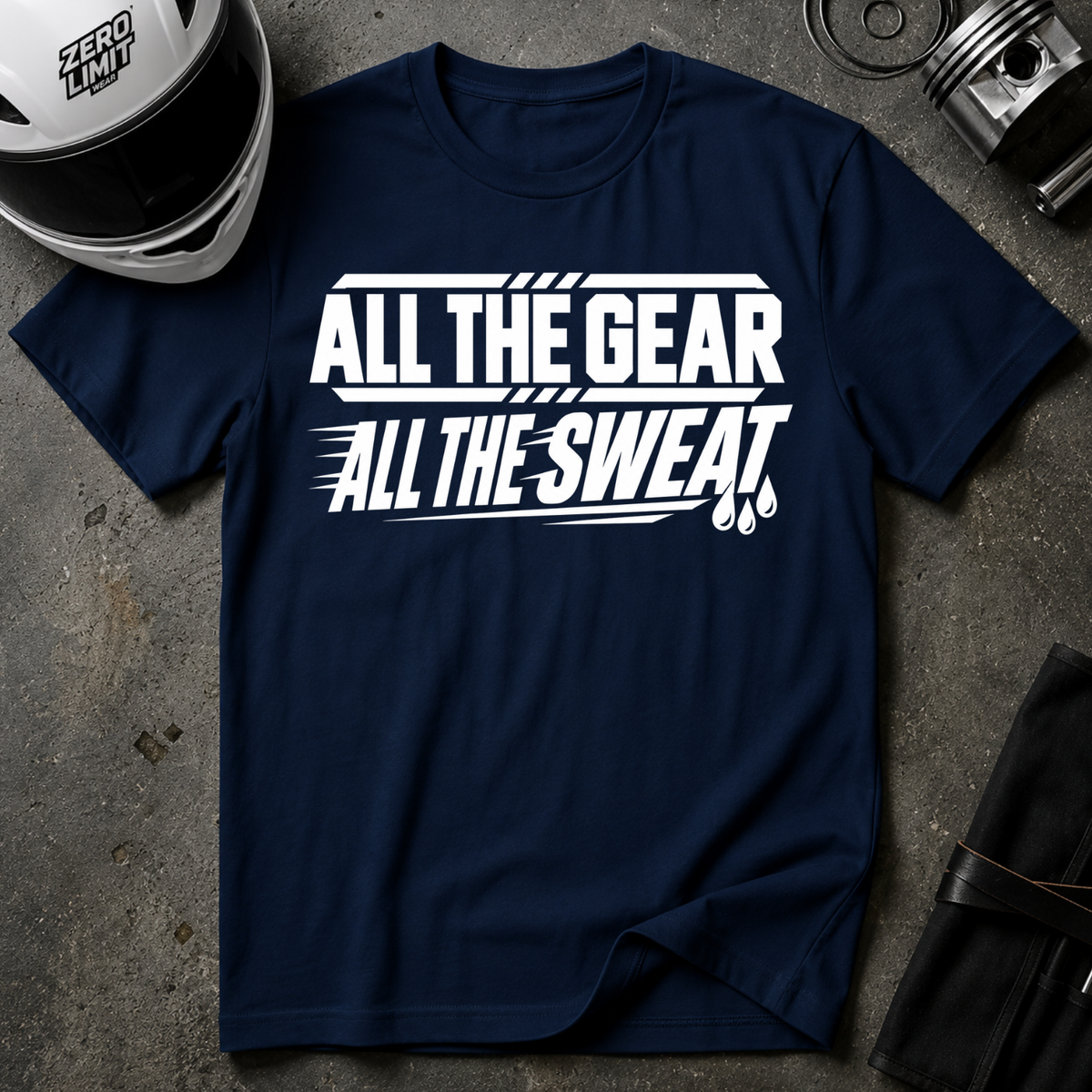 ALL GEAR, ALL SWEAT T-SHIRT