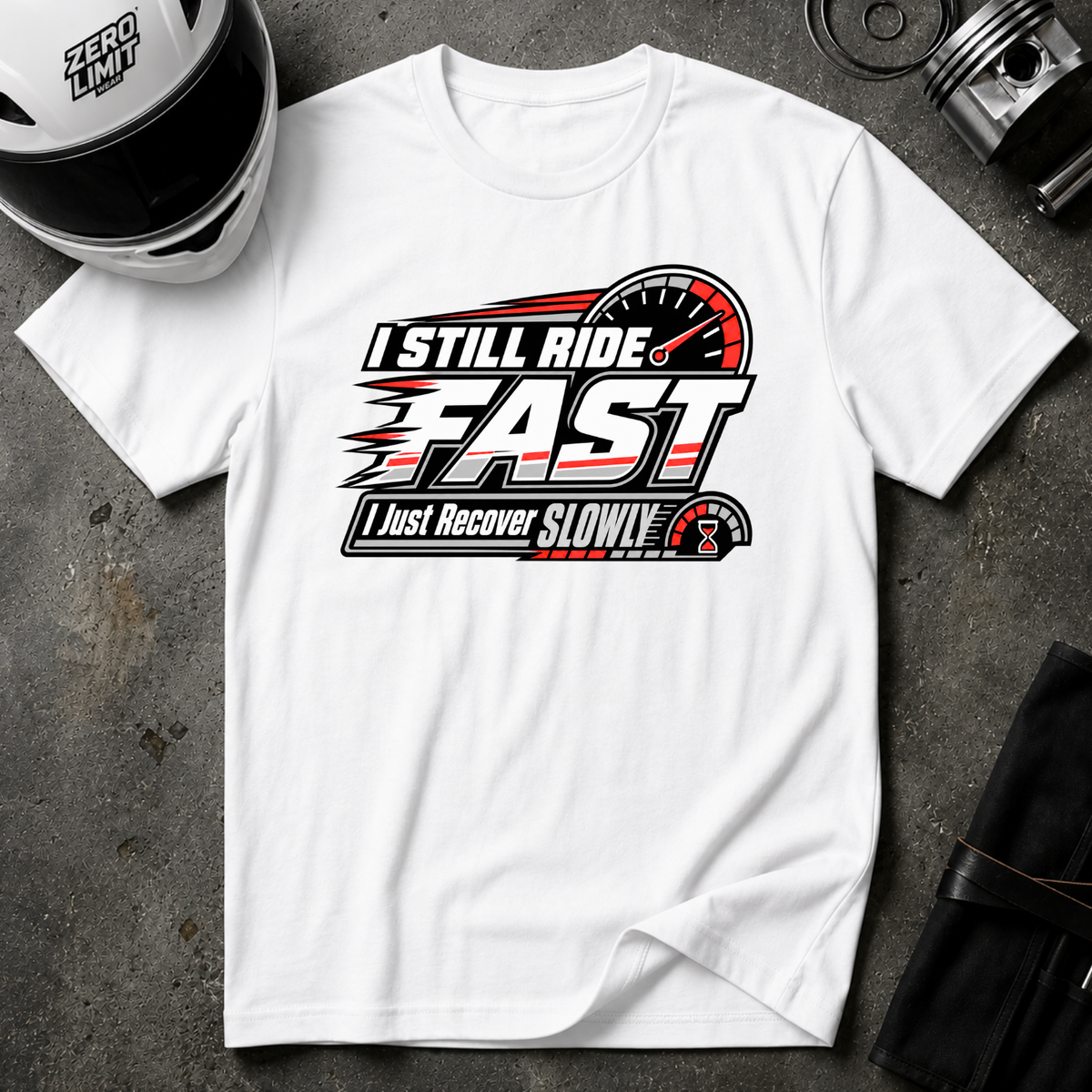 RIDE FAST RECOVER SLOWLY T-SHIRT