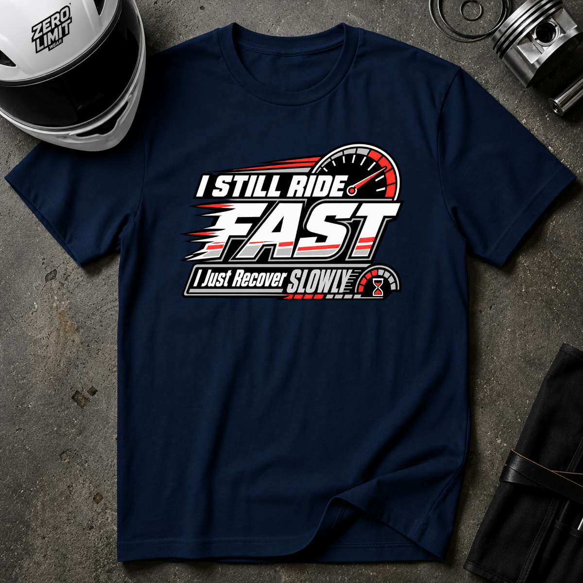 RIDE FAST RECOVER SLOWLY T-SHIRT