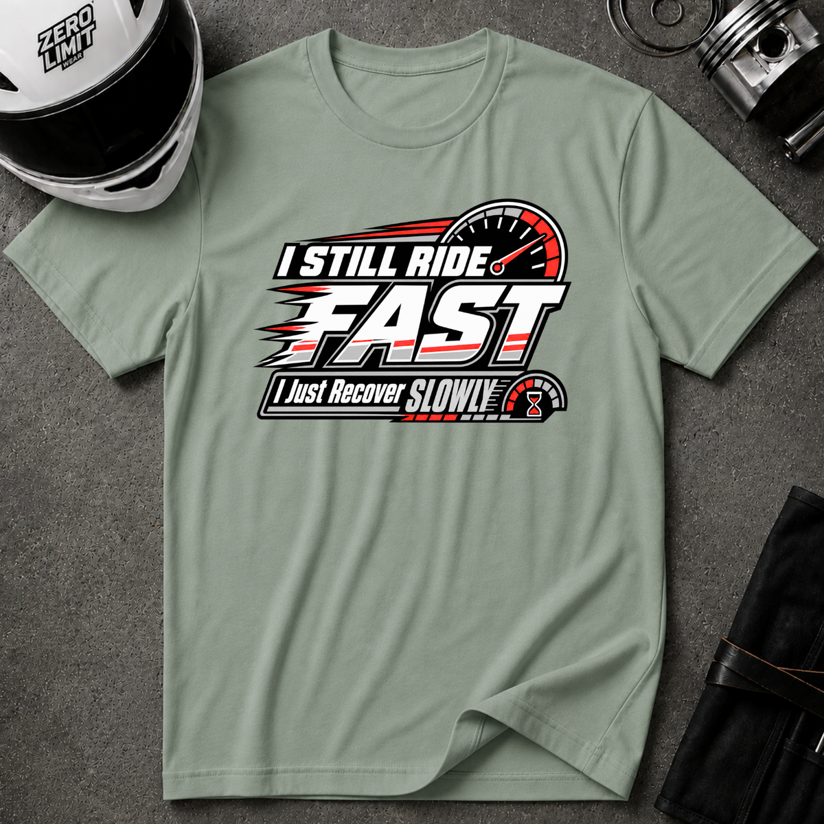 RIDE FAST RECOVER SLOWLY T-SHIRT