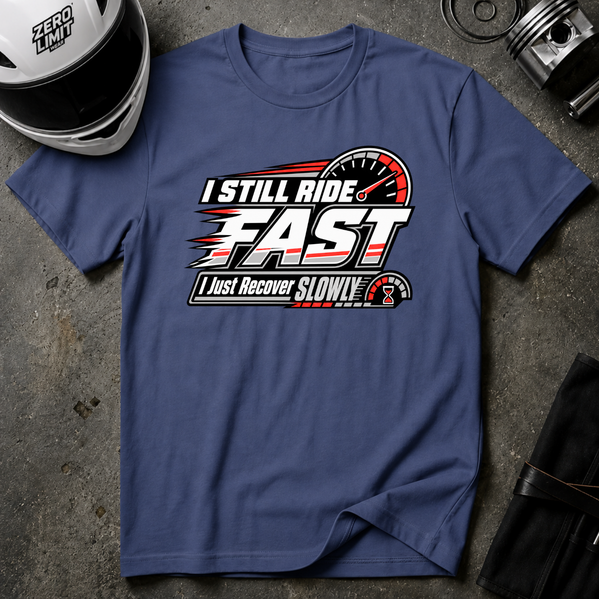 RIDE FAST RECOVER SLOWLY T-SHIRT