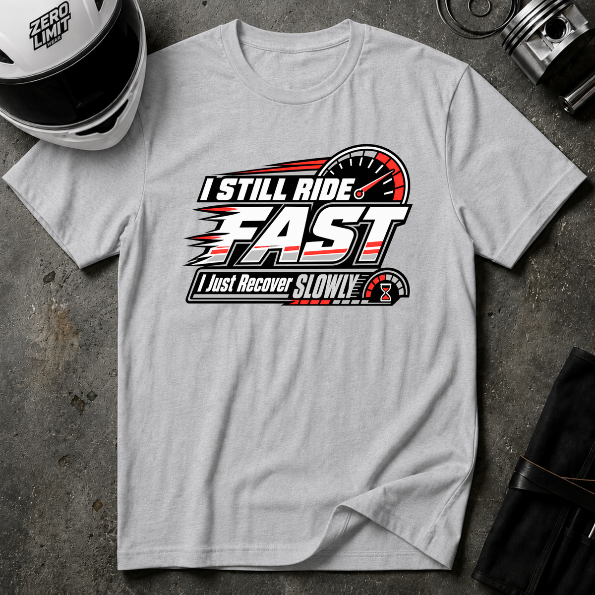 RIDE FAST RECOVER SLOWLY T-SHIRT