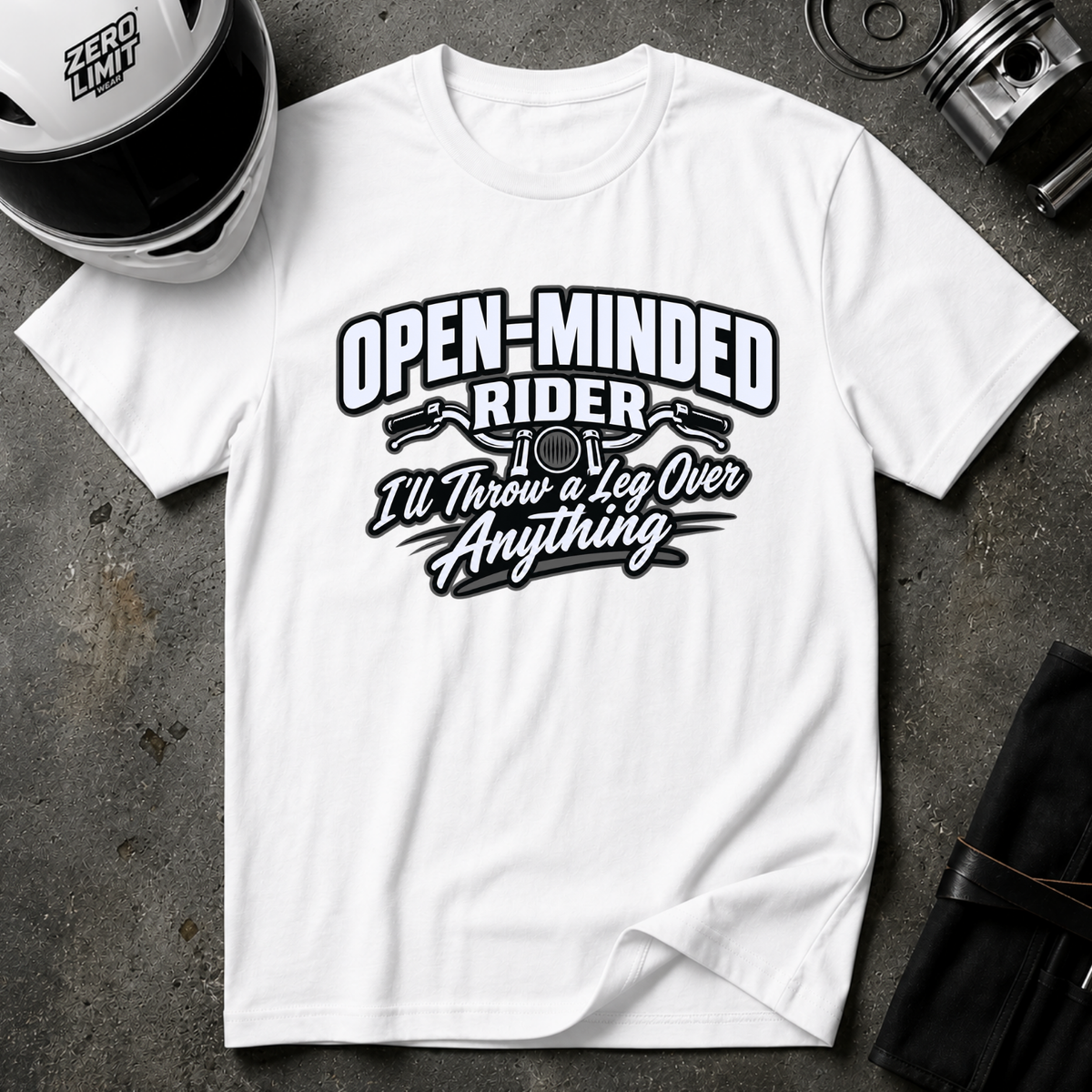 OPEN MINDED RIDER T-SHIRT