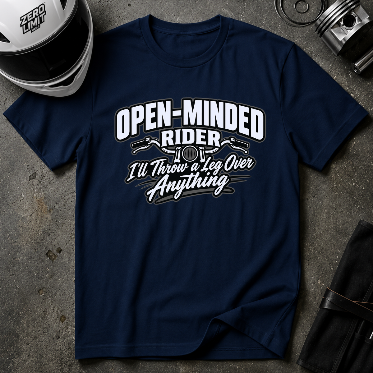 OPEN MINDED RIDER T-SHIRT