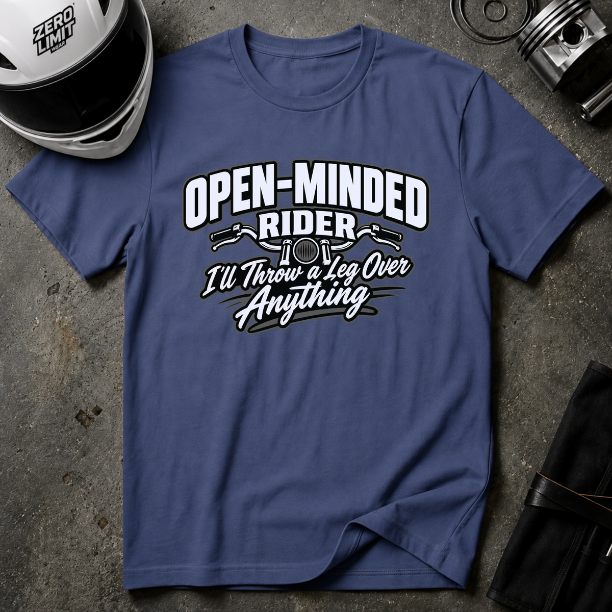 OPEN MINDED RIDER T-SHIRT