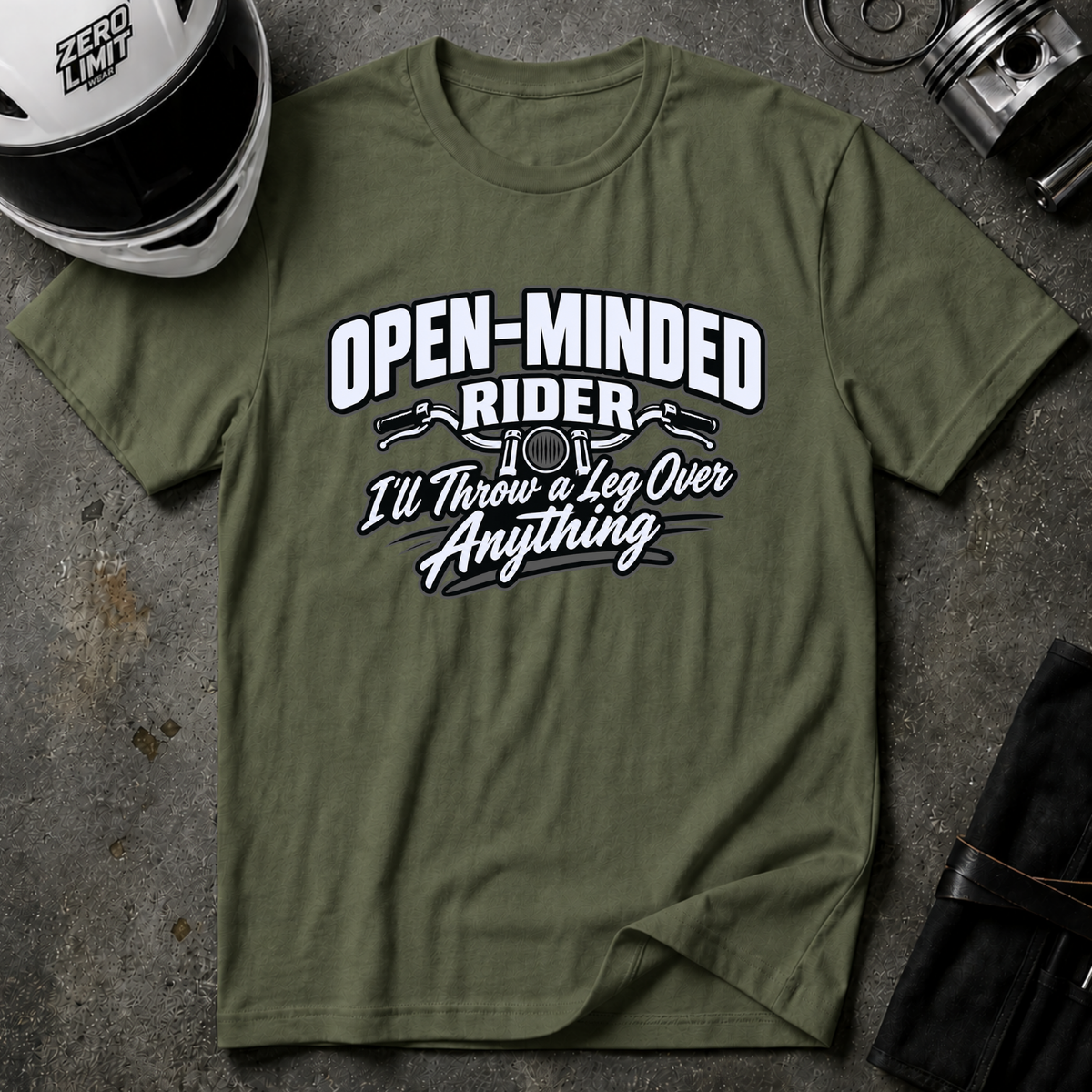OPEN MINDED RIDER T-SHIRT