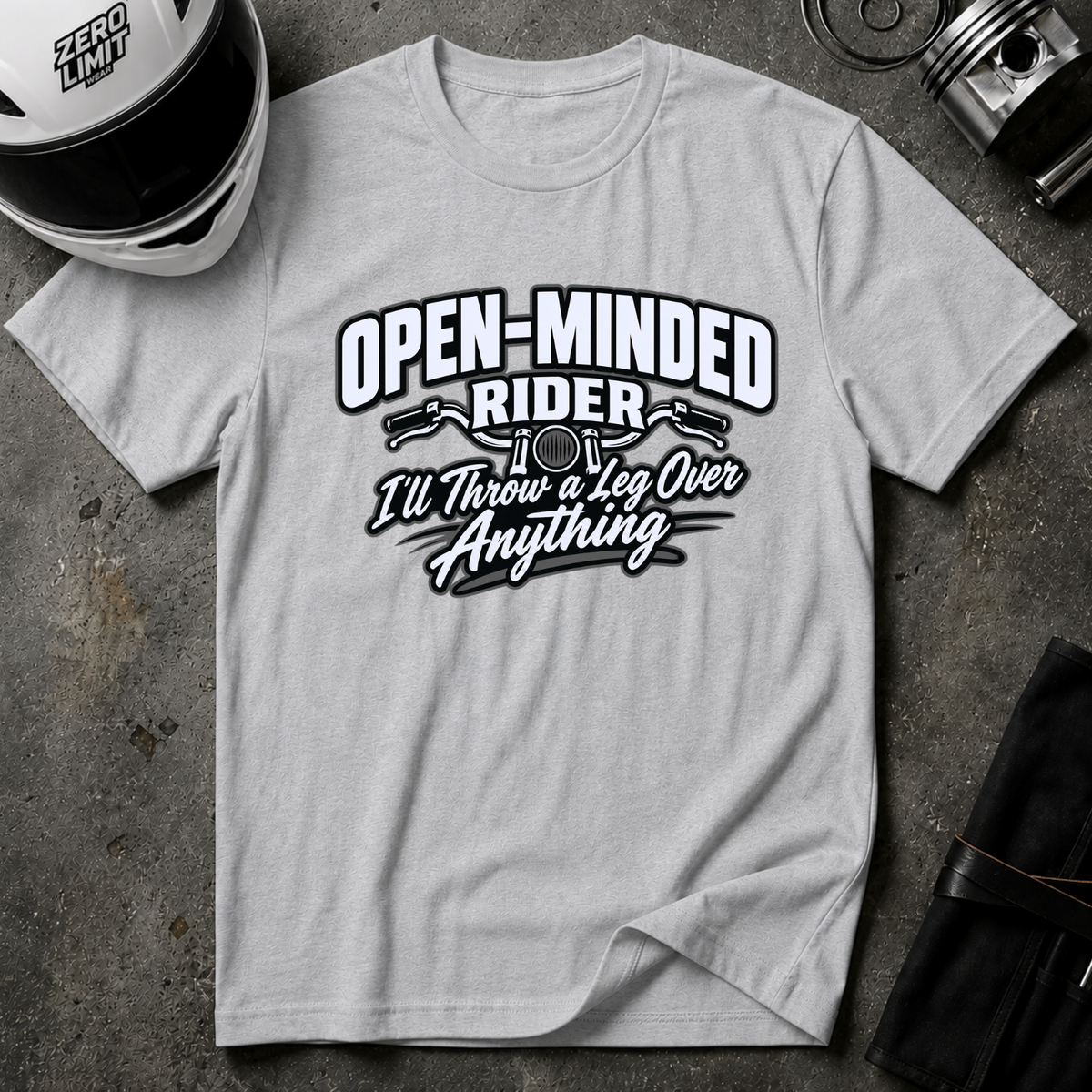 OPEN MINDED RIDER T-SHIRT