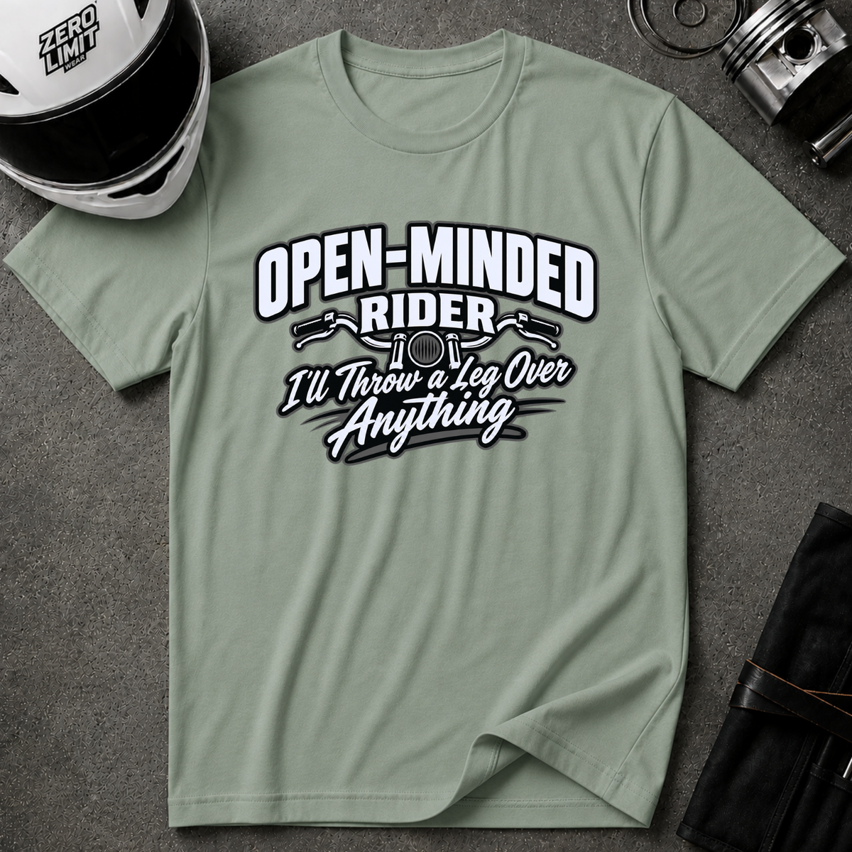 OPEN MINDED RIDER T-SHIRT