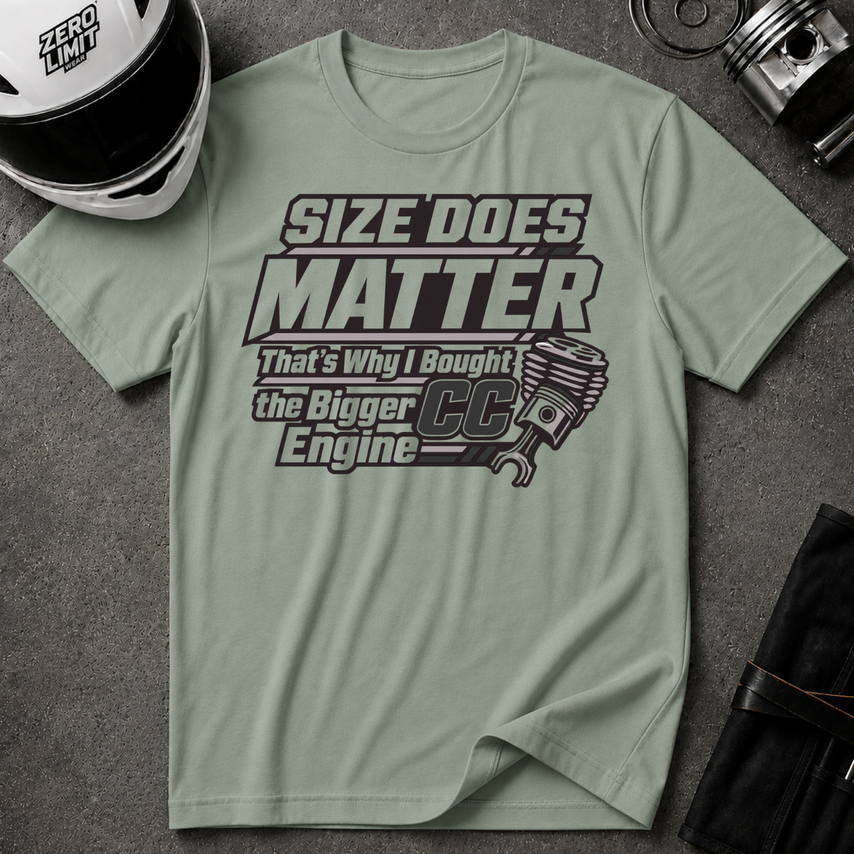 SIZE DOES MATTER T-SHIRT