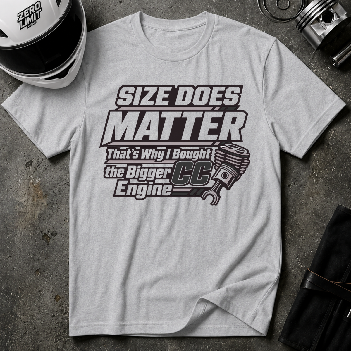 SIZE DOES MATTER T-SHIRT