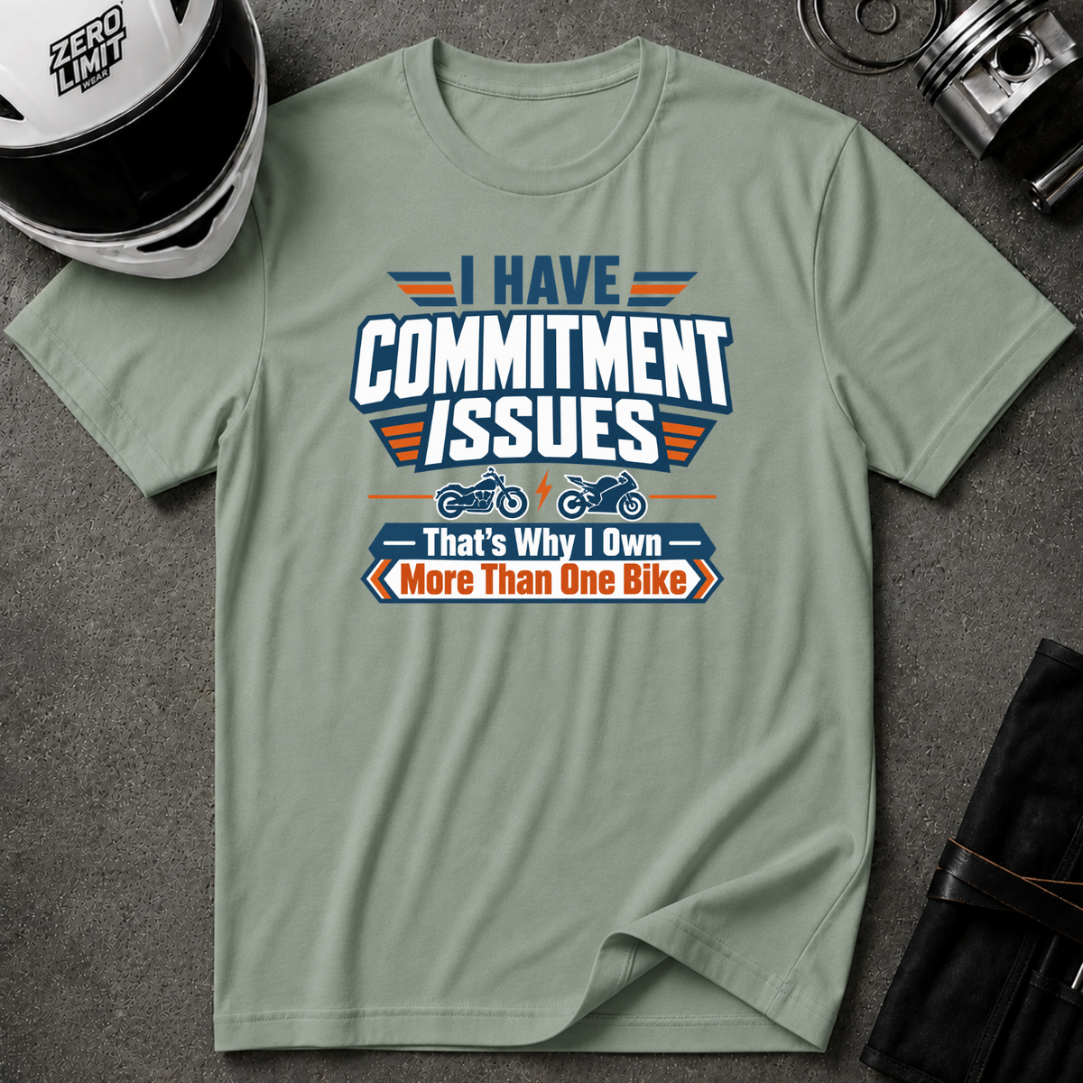 COMMITMENT ISSUES T-SHIRT