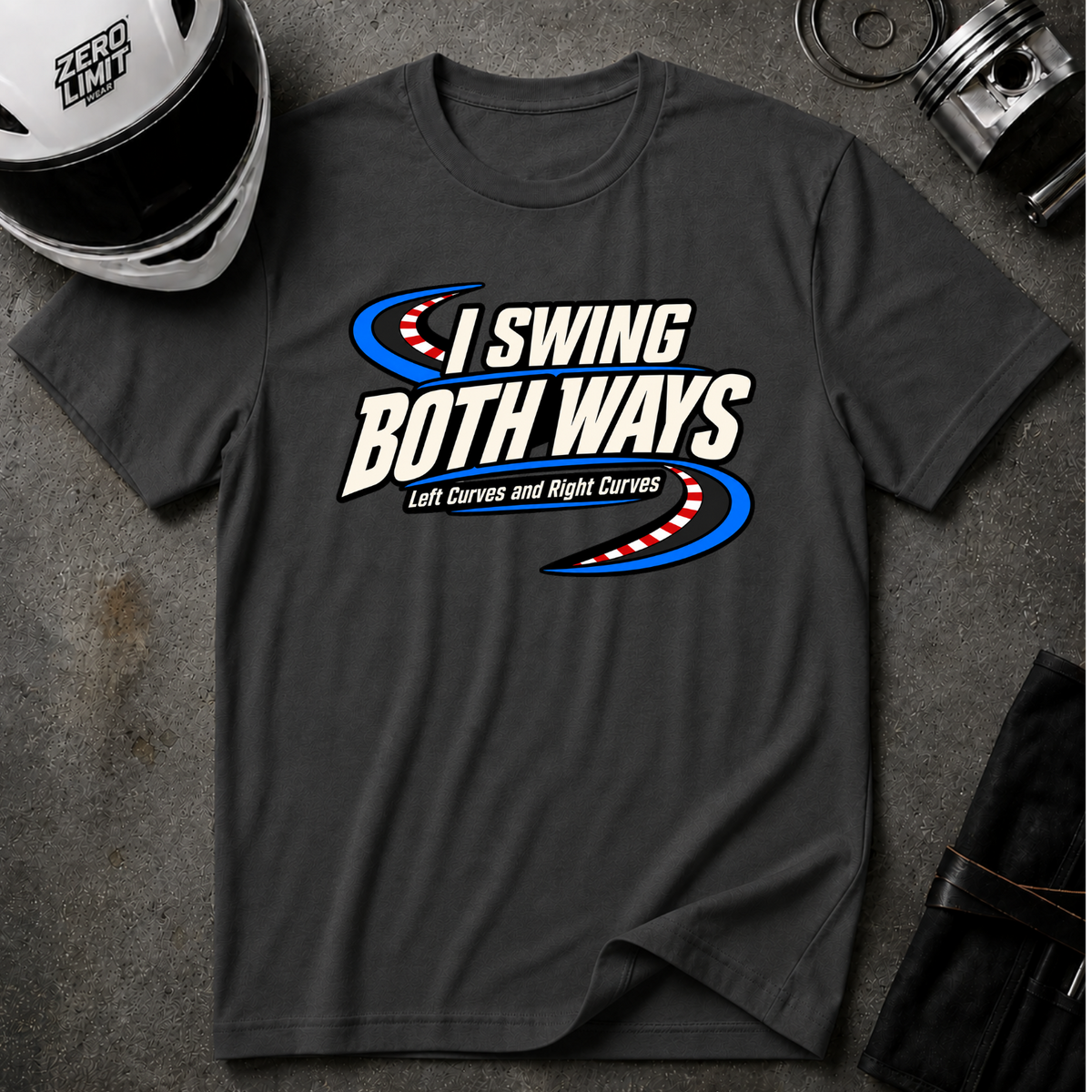 I SWING BOTH WAYS T-SHIRT