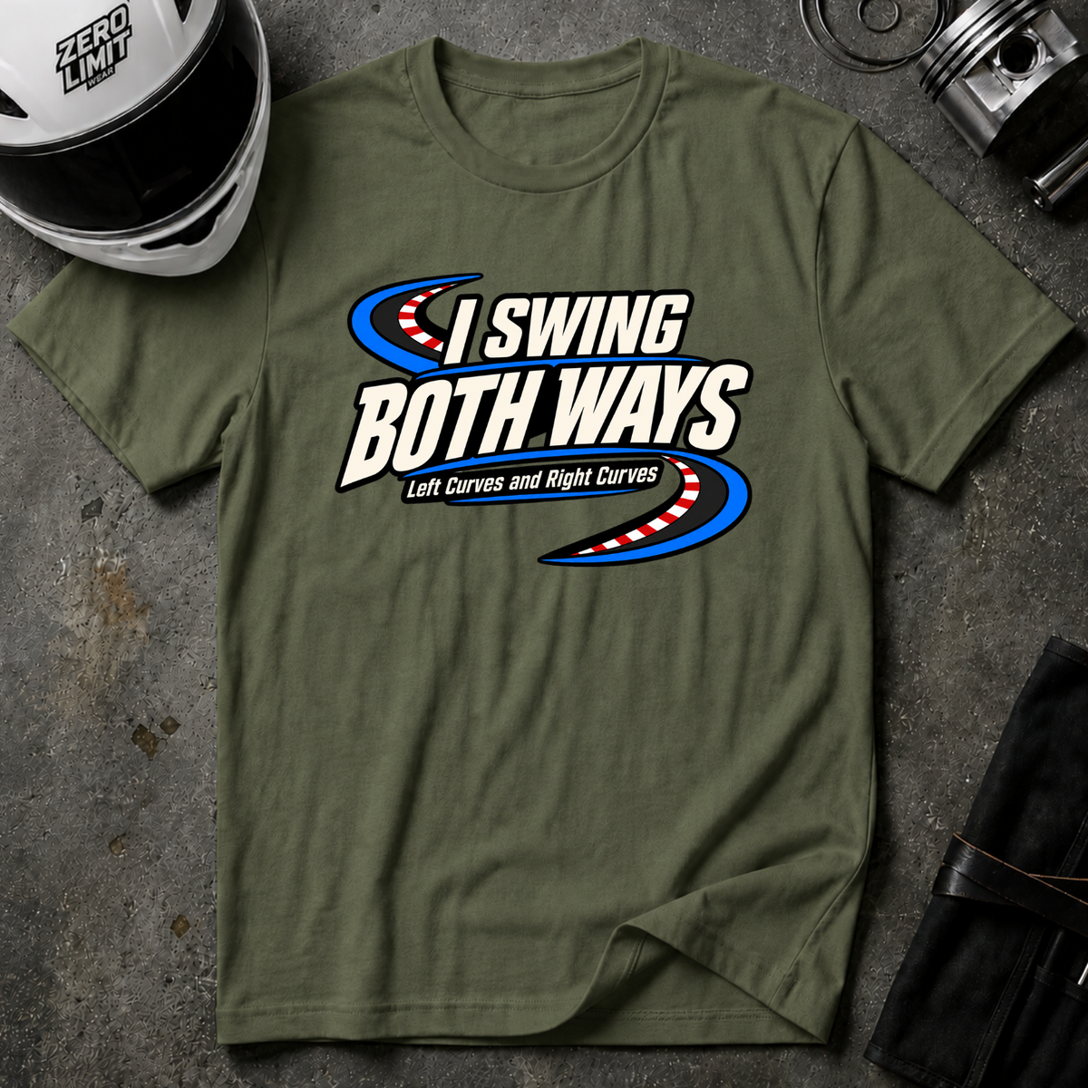I SWING BOTH WAYS T-SHIRT
