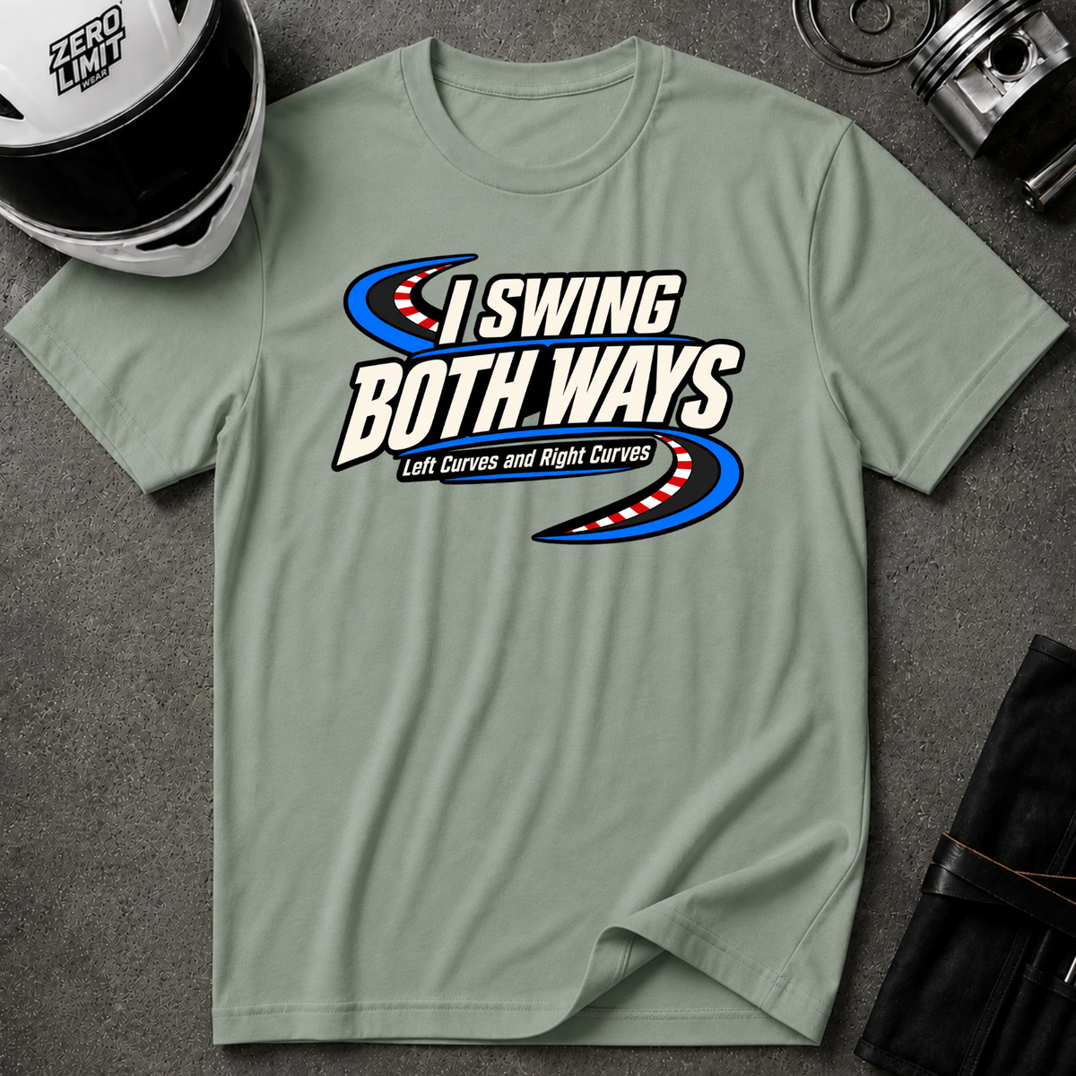 I SWING BOTH WAYS T-SHIRT