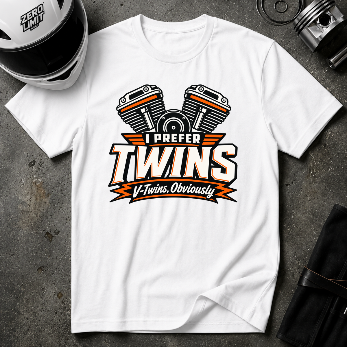 I PREFER TWINS T-SHIRT