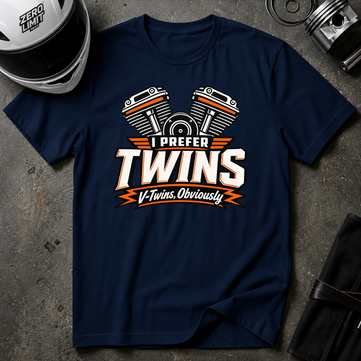 I PREFER TWINS T-SHIRT
