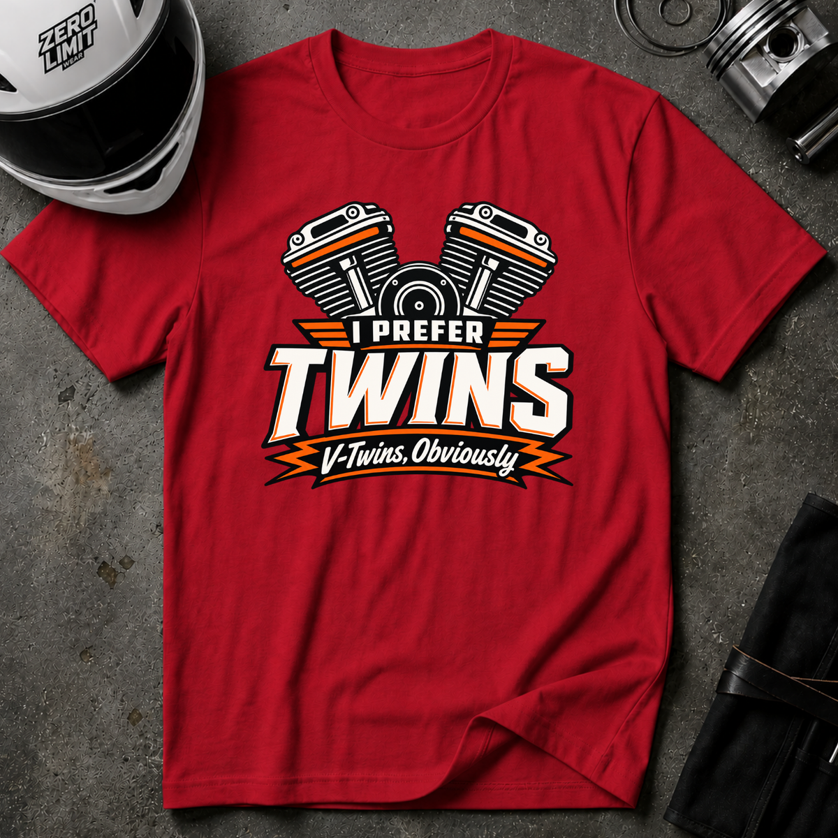 I PREFER TWINS T-SHIRT