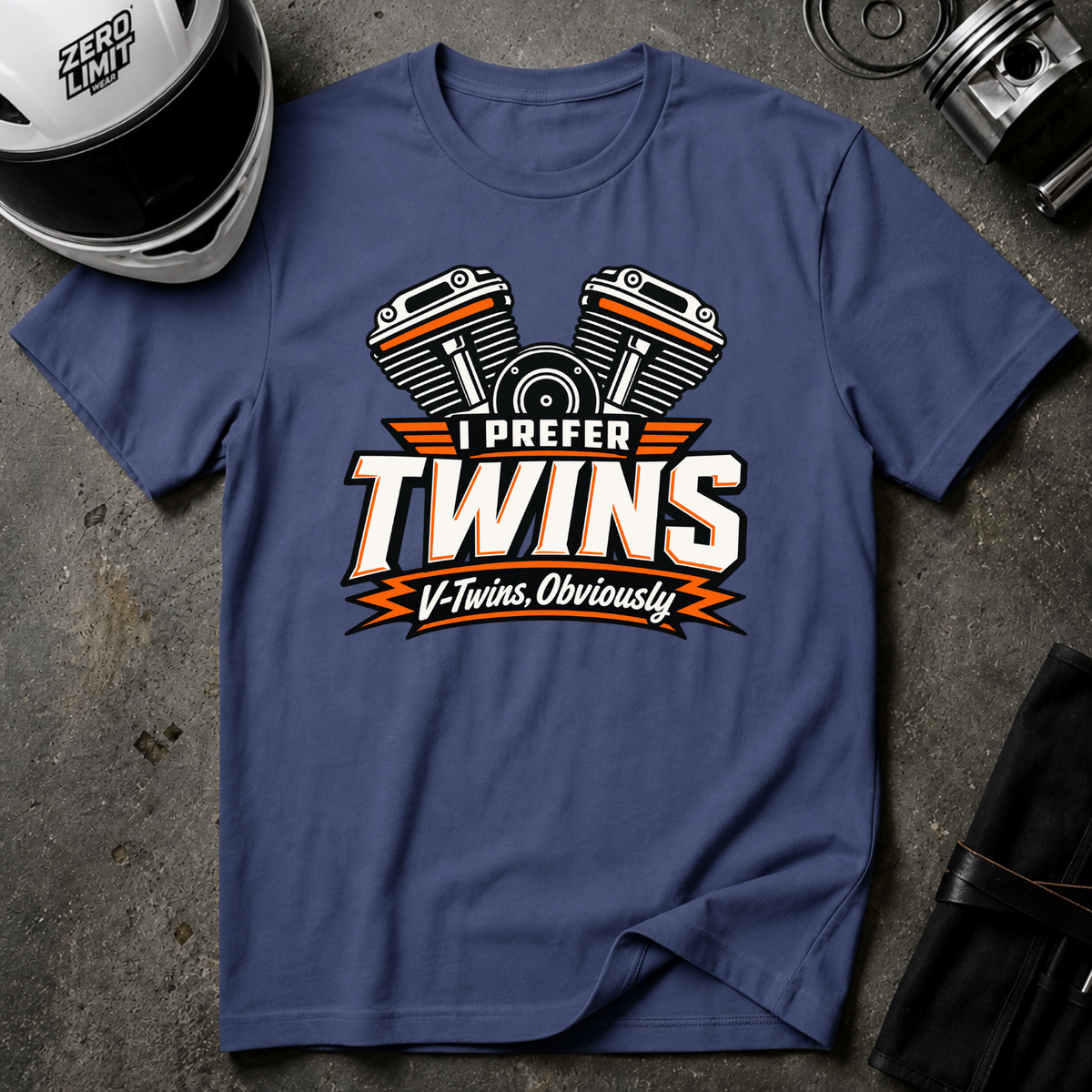 I PREFER TWINS T-SHIRT