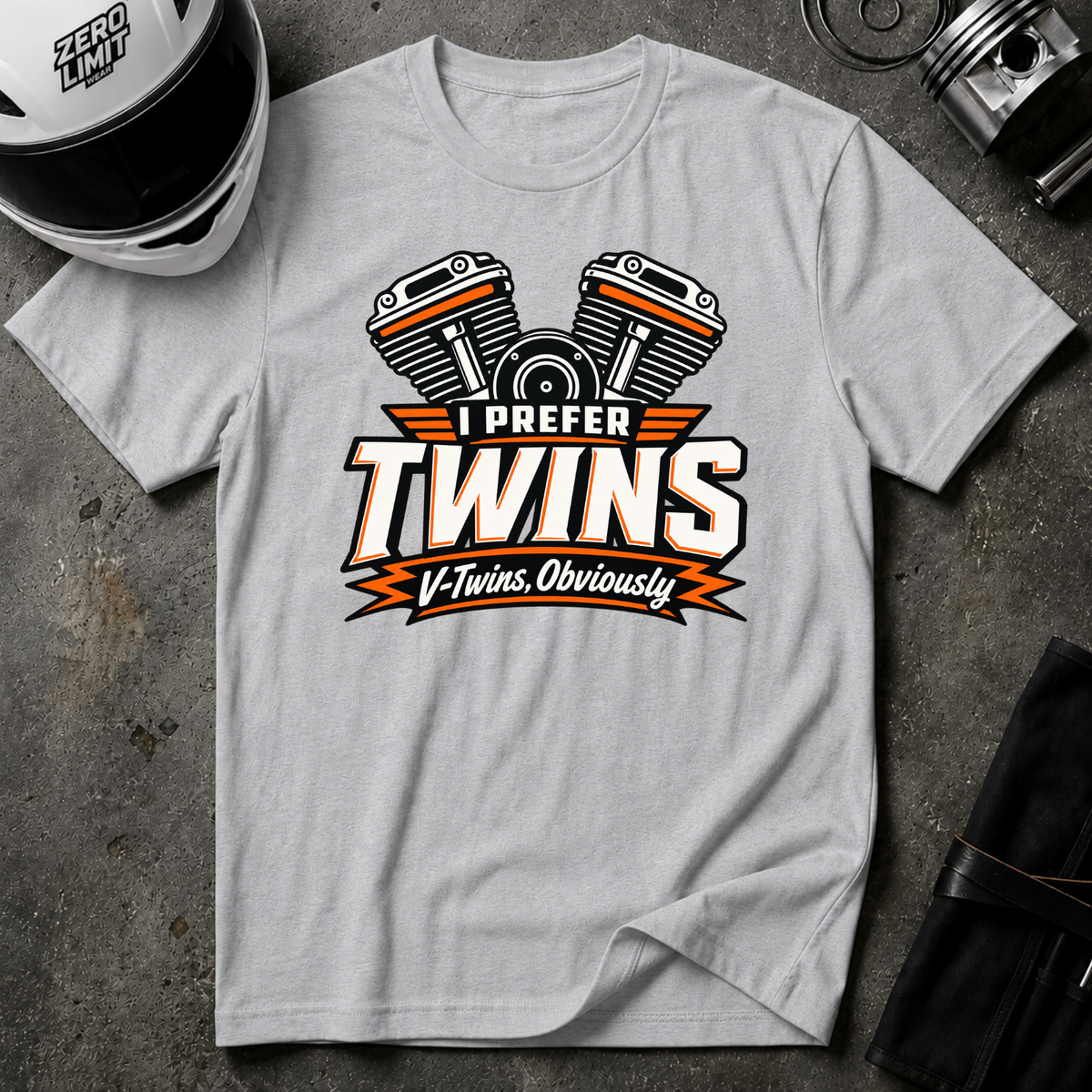 I PREFER TWINS T-SHIRT