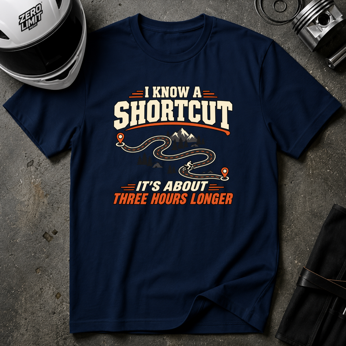 I KNOW A SHORTCUT T-SHIRT