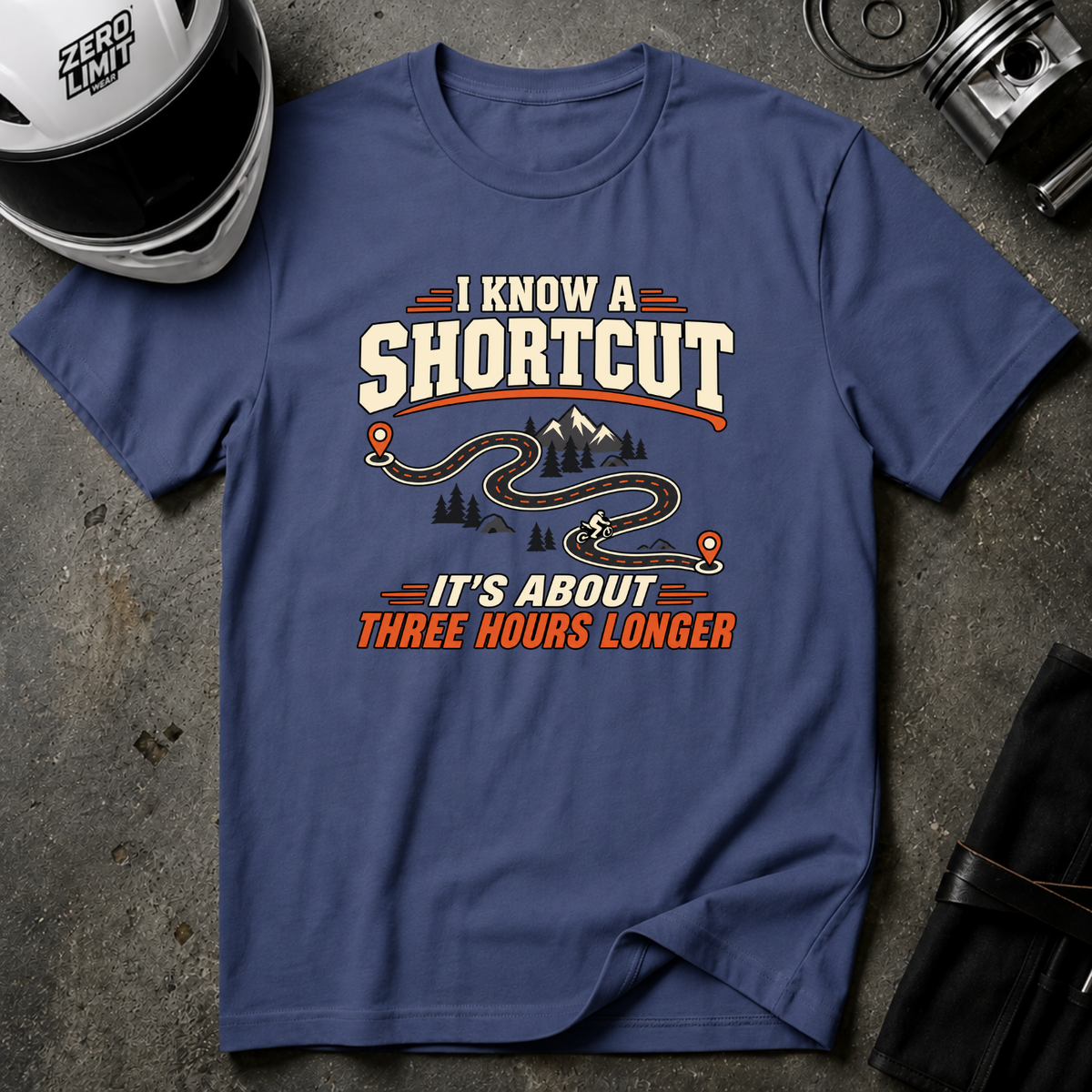 I KNOW A SHORTCUT T-SHIRT