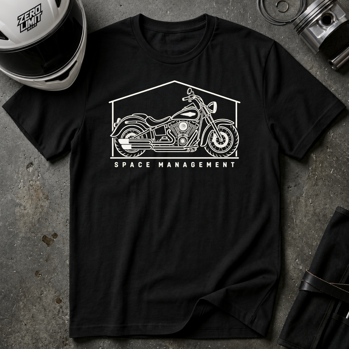 SPACE MANAGEMENT T-SHIRT