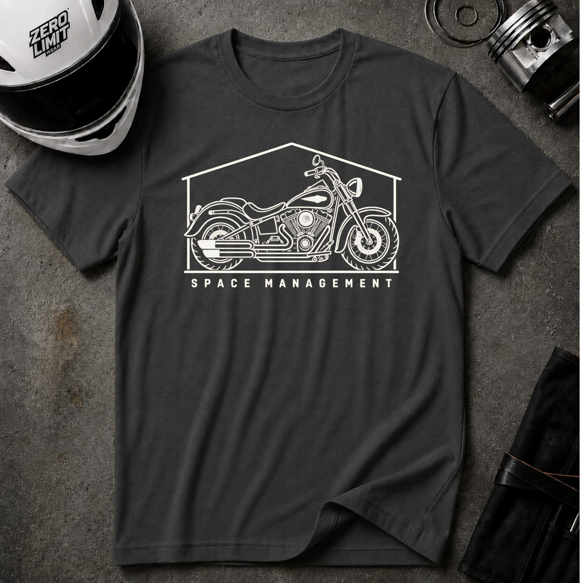 SPACE MANAGEMENT T-SHIRT