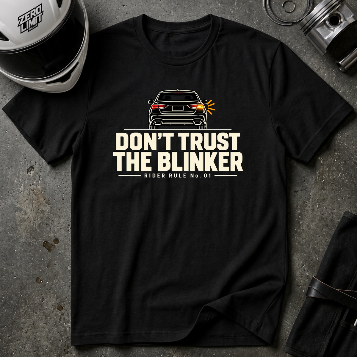 DON'T TRUST THE BLINKER T-SHIRT