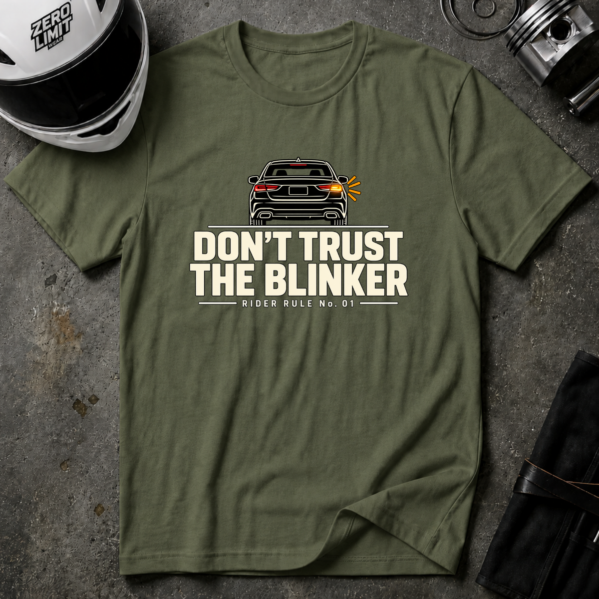DON'T TRUST THE BLINKER T-SHIRT