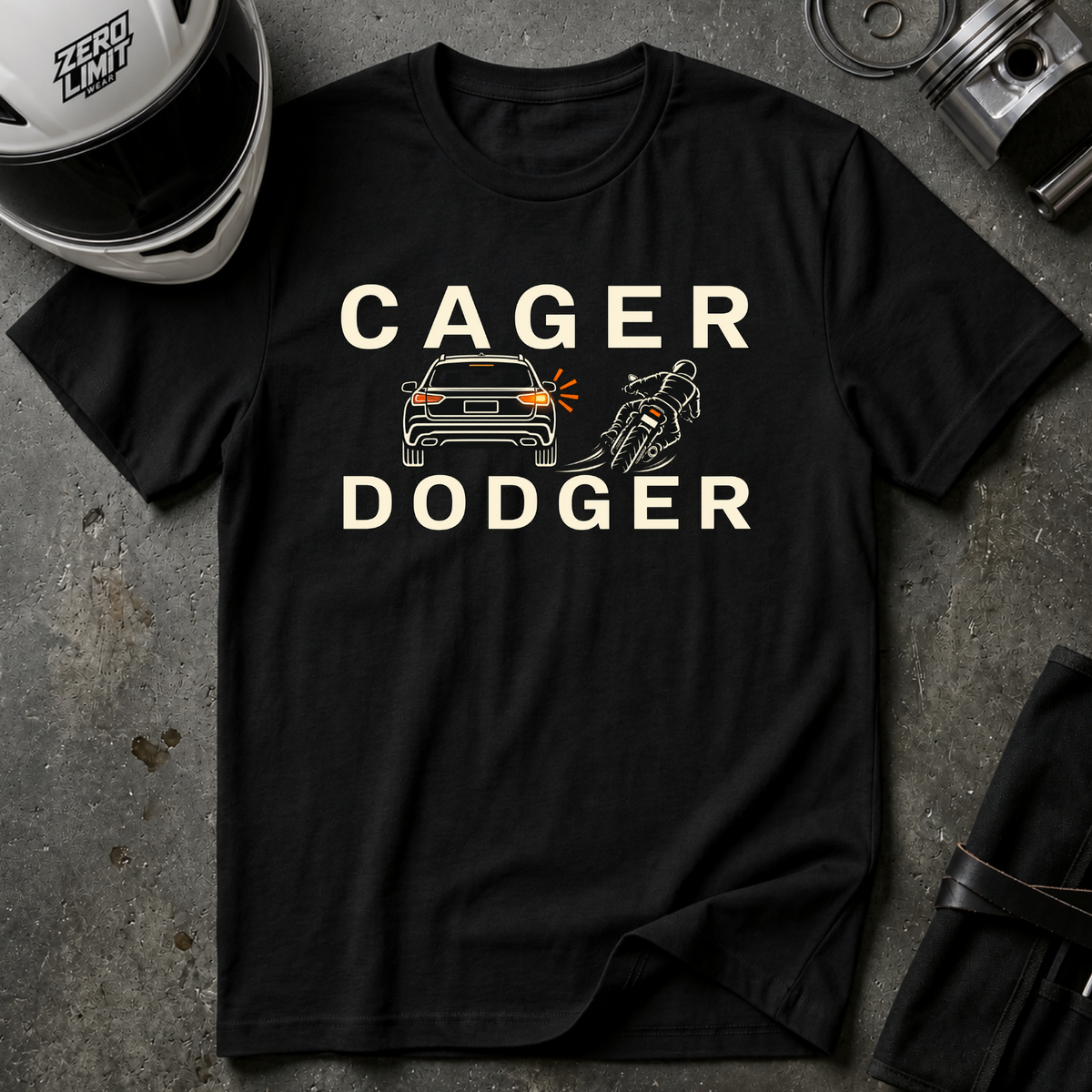 CAGER DODGER T-SHIRT