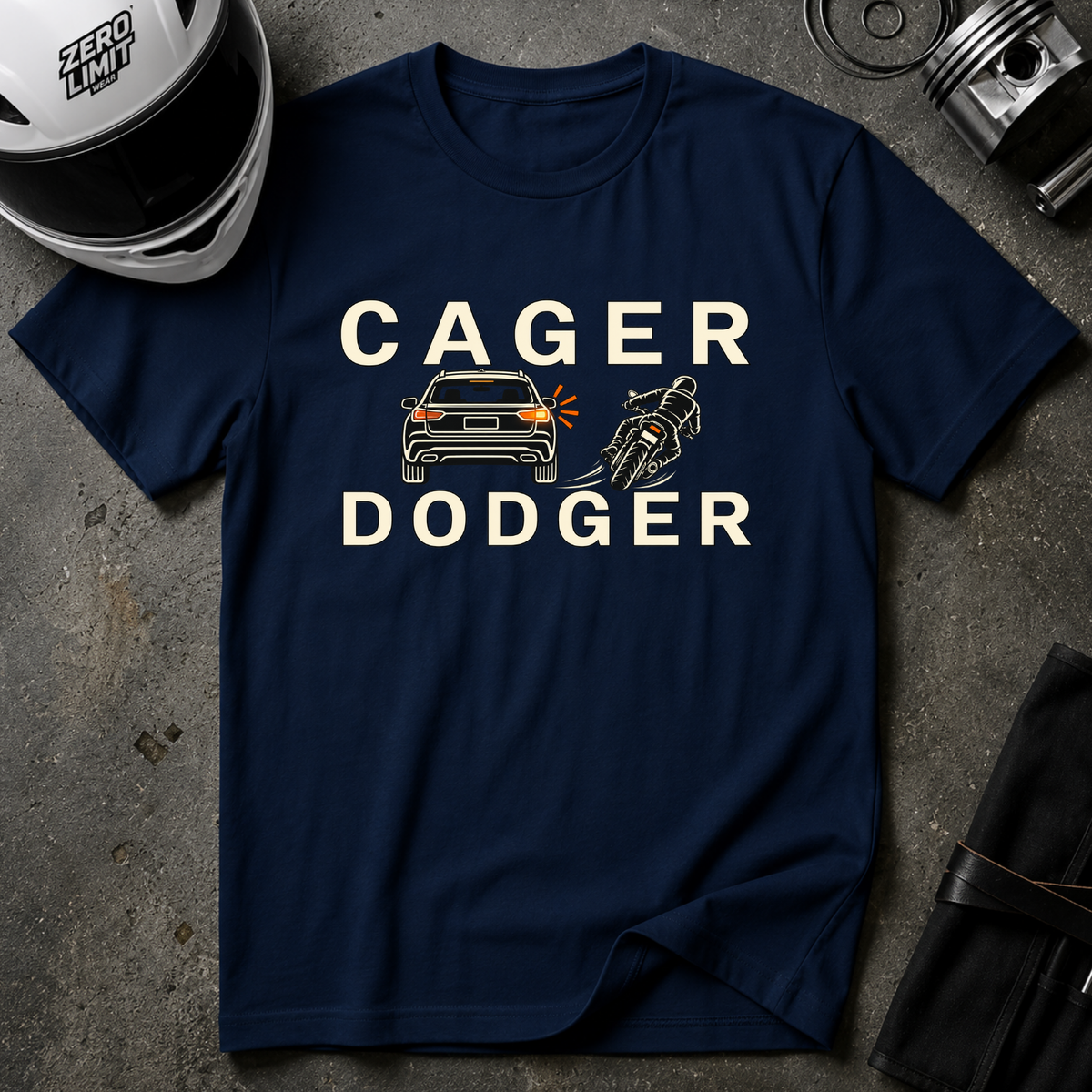 CAGER DODGER T-SHIRT