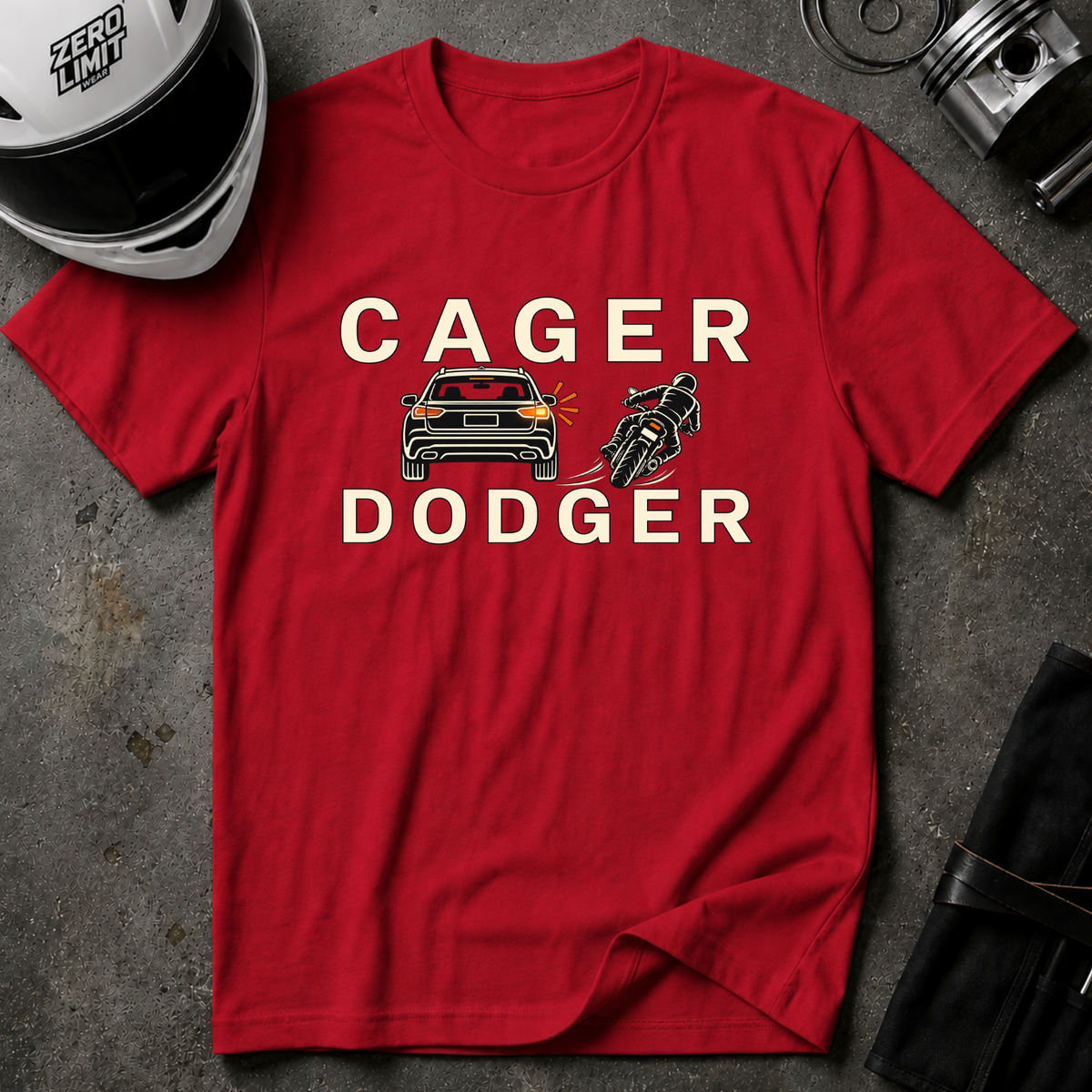 CAGER DODGER T-SHIRT