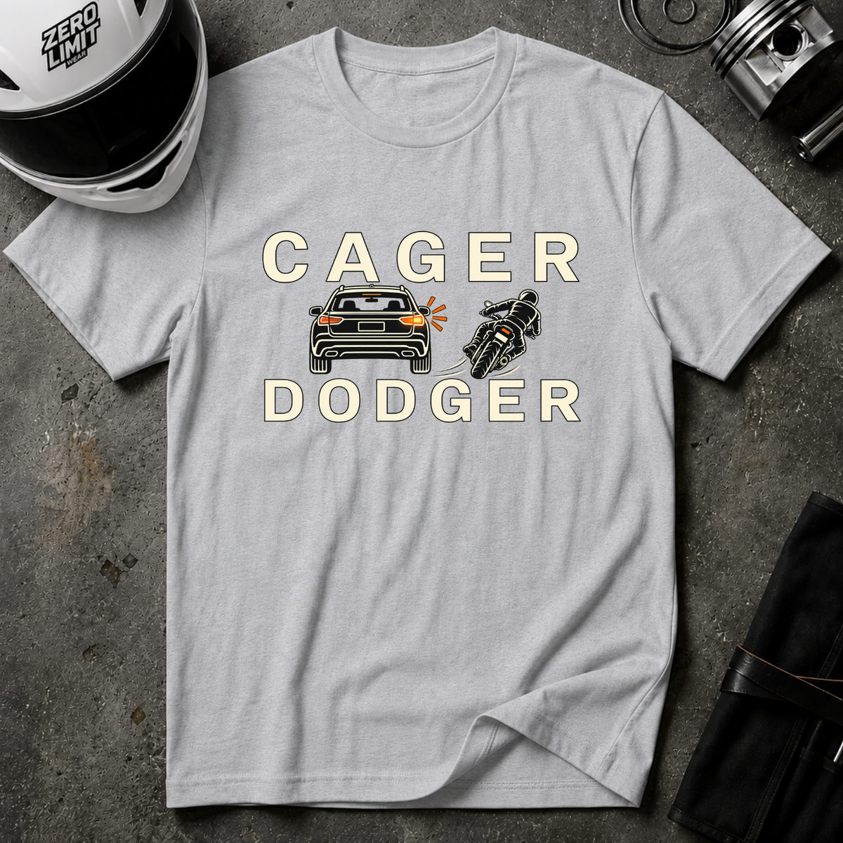 CAGER DODGER T-SHIRT