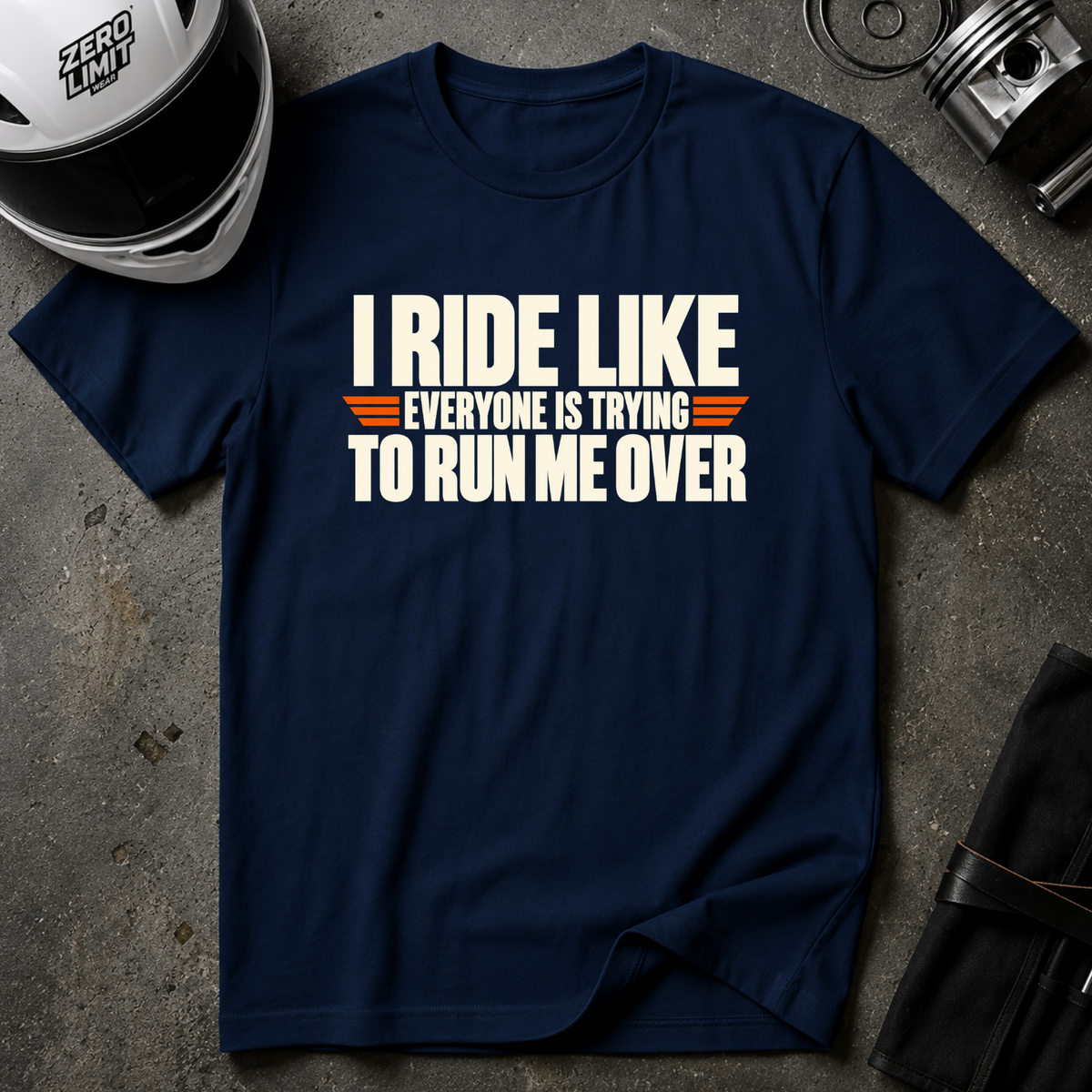 TRYING TO RUN ME OVER T-SHIRT