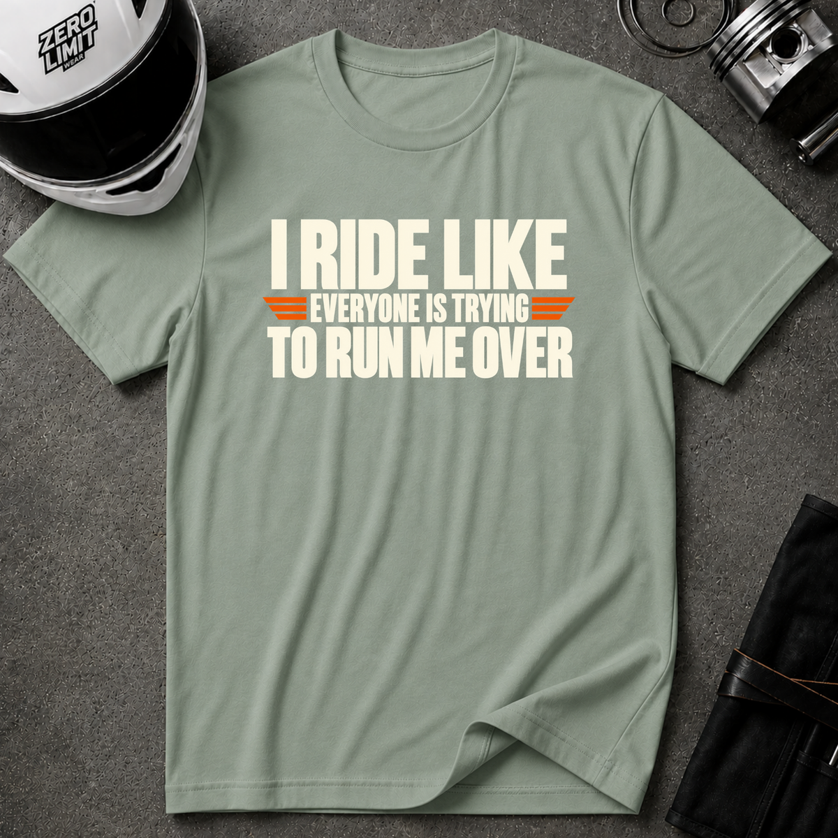 TRYING TO RUN ME OVER T-SHIRT