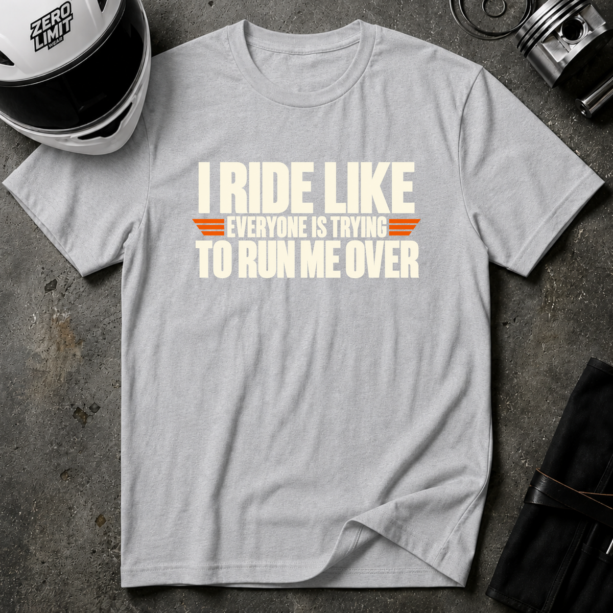TRYING TO RUN ME OVER T-SHIRT