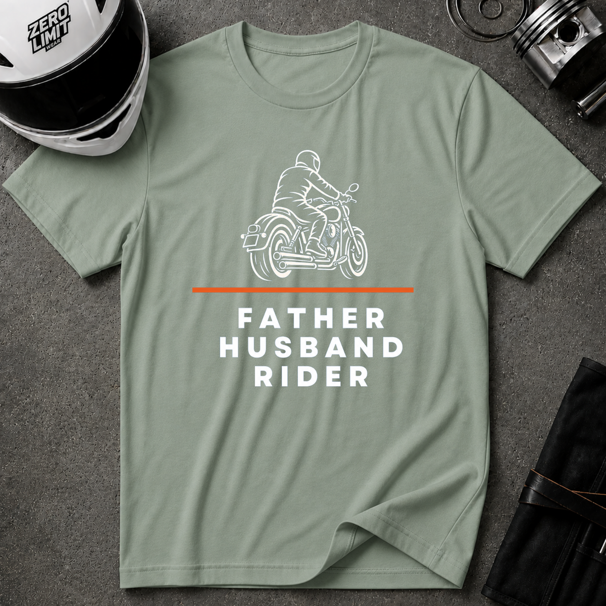 CRUSER FATHER HUSBAND RIDER T-SHIRT
