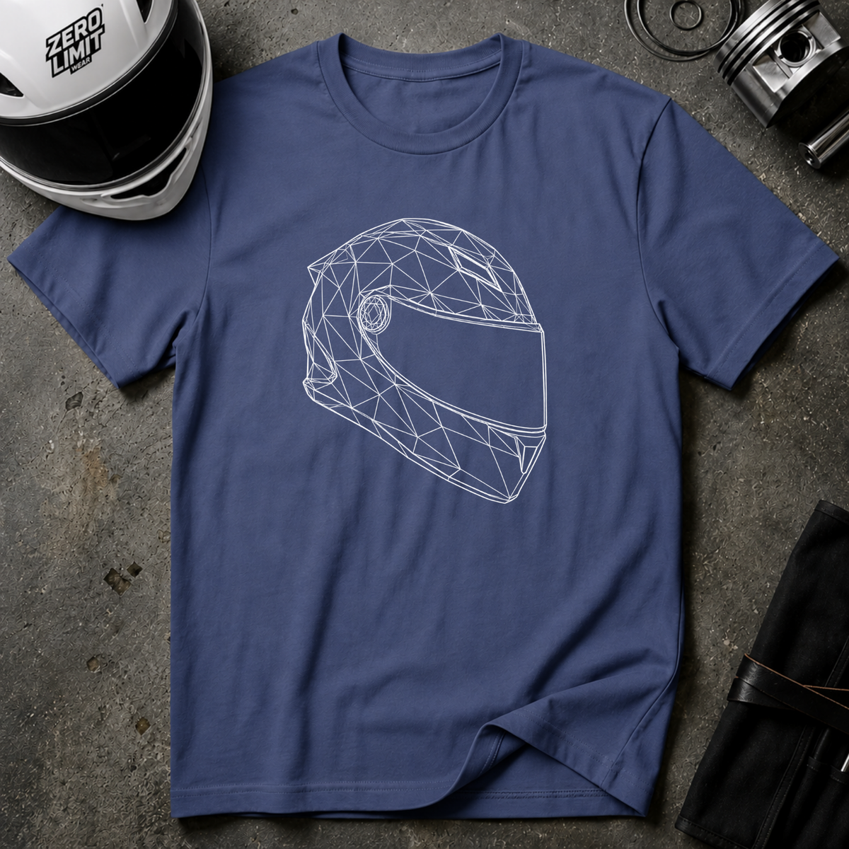 RACING HELMET T-SHIRT