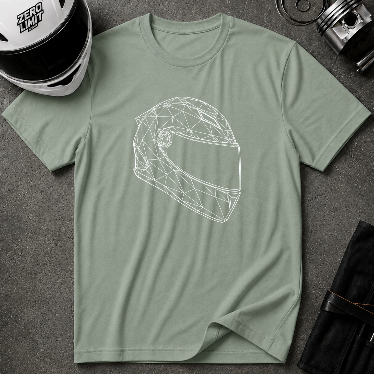 RACING HELMET T-SHIRT