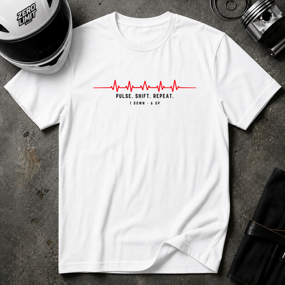 1 DOWN, 6 UP T-SHIRT