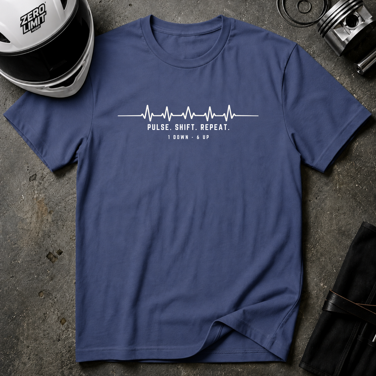 1 DOWN, 6 UP T-SHIRT