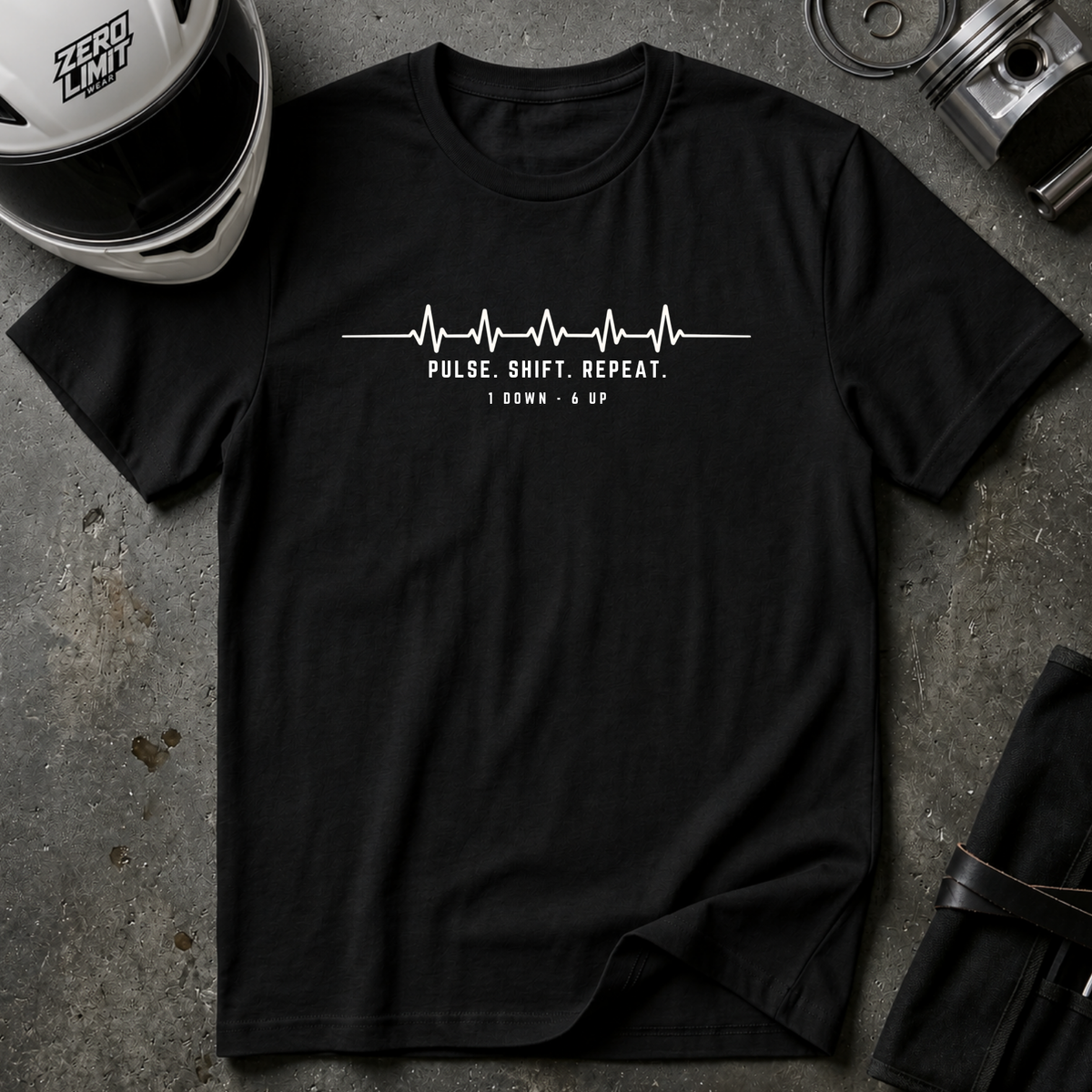 1 DOWN, 6 UP T-SHIRT