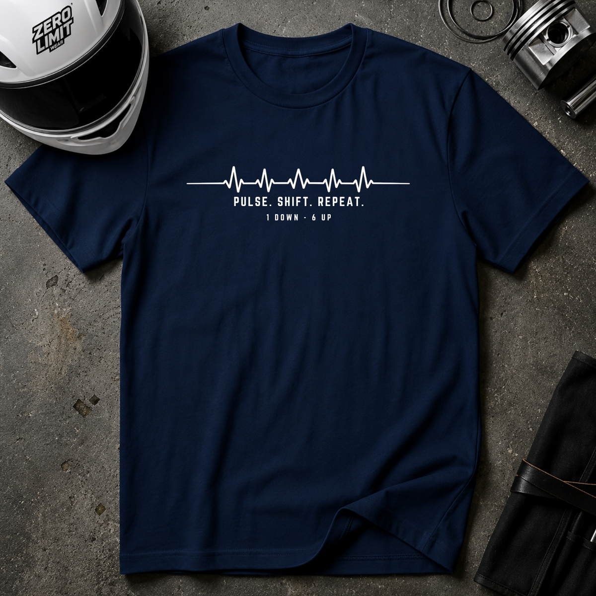 1 DOWN, 6 UP T-SHIRT