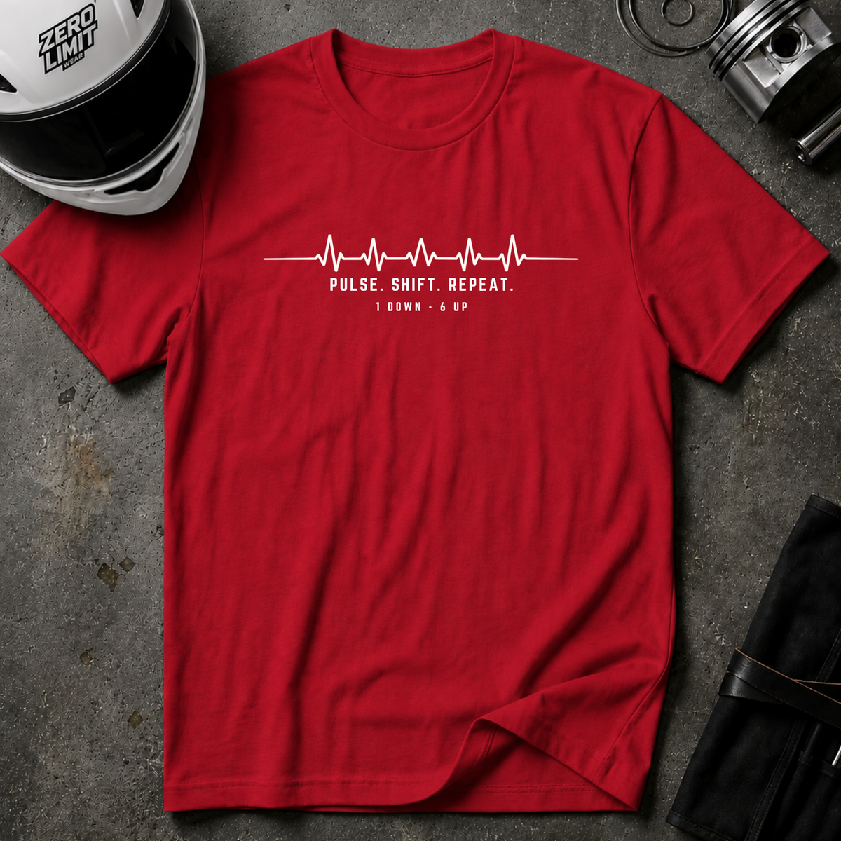 1 DOWN, 6 UP T-SHIRT