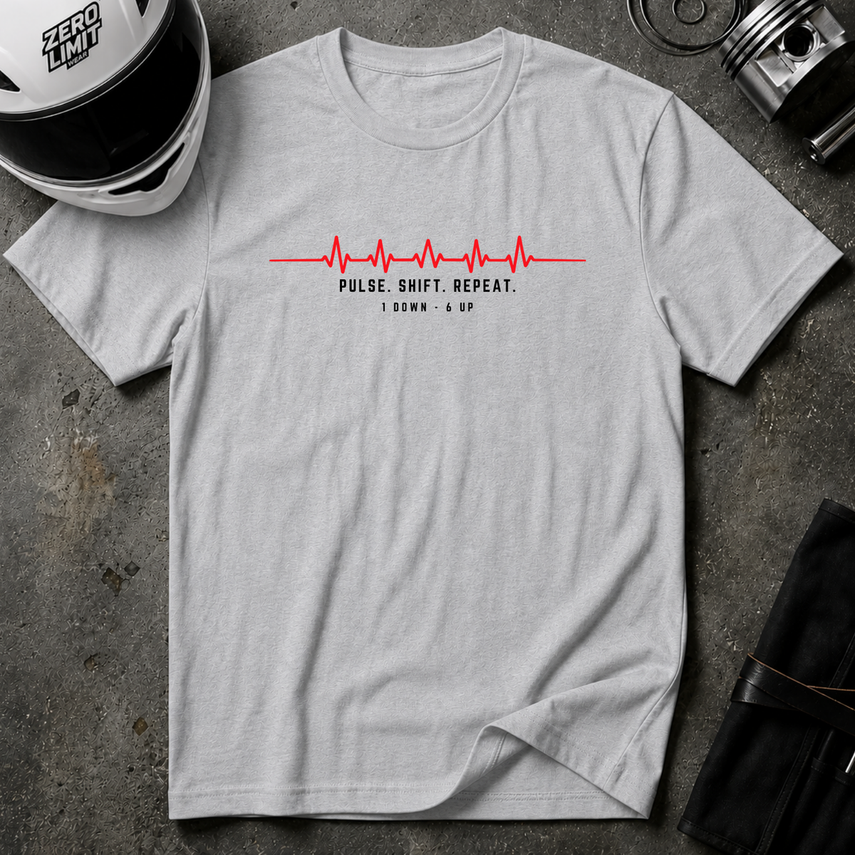 1 DOWN, 6 UP T-SHIRT